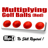Multiplying Golf Balls (Red) by Mr. Magic - Trick