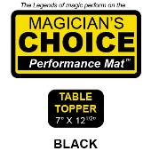 Table Topper Close-Up Mat (BLACK - 7x12.5) by Ronjo - Trick